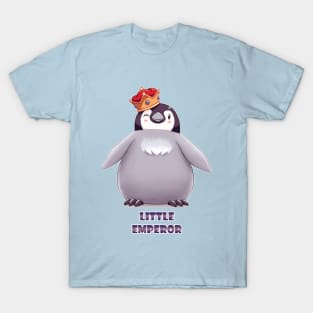 Emperor Penguin Chick 1 (Words) T-Shirt